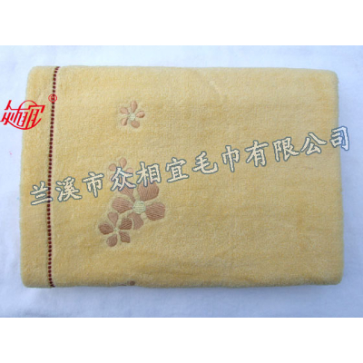 ZXY-155 無(wú)捻刺繡浴巾